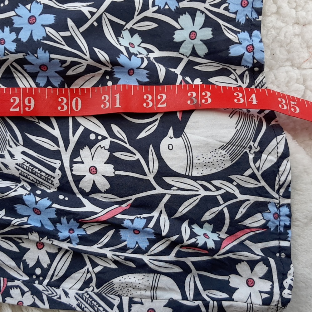 Old Navy Sleeveless Cami-Waisted Dove Floral Dress Small - Picture 5 of 8